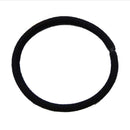 120pcs Elastic Rubber Band Black Women Hair Rope Ties Kids Ponytail Holder  A