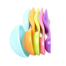 5 in 1 Colorful Plastic Measuring Spoons Set Kitchen Baking Tools