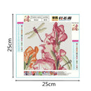 5D DIY Full Drill Diamond Painting Flower Cross Stitch Embroidery Mosaic