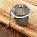 Reusable Stainless Steel Tea Filter Home Herbal Ball Tea Spice Strainer