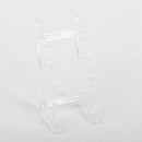 6 Rows Pencil Display Rack Organizer Holder Stand Brush Rack Desk Decoration