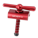 Magnetic Hinge Clamp Plate for Brompton Folding Bike C Clamp Plate Red