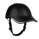 Bike Helmet Biking Headgear Women Men Anti-UV Skateboard Baseball Cap Black