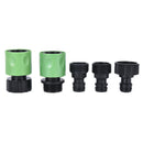 5pcs Water Hose Fitting Pipe Joint Tube Garden Tap Quick Connector AdaptorS Gw