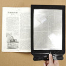 Economic A4 Giant Assisted Reading Magnifying Glass Sheet 3X   Magnifier SA FT
