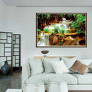 5D DIY Waterfall Full Drill Diamond Painting Cross Stitch Embroidery Decor