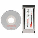 Pci-E Pci Express To Usb 3.0 2 Port 34 Mm Expresscard Card Converter Adapte