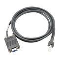 New Console Cable RJ45 to DB9 RS232 for Symbol Barcode Scanner