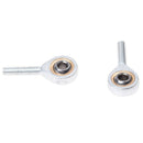 2 Piece 6mm Fisheye SA6T/ K Threaded Lager Rod End Spherical Bearings