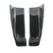 2pcs Universal Car Rear Bumper Lip Splitters Spoiler Apron Corner Protector