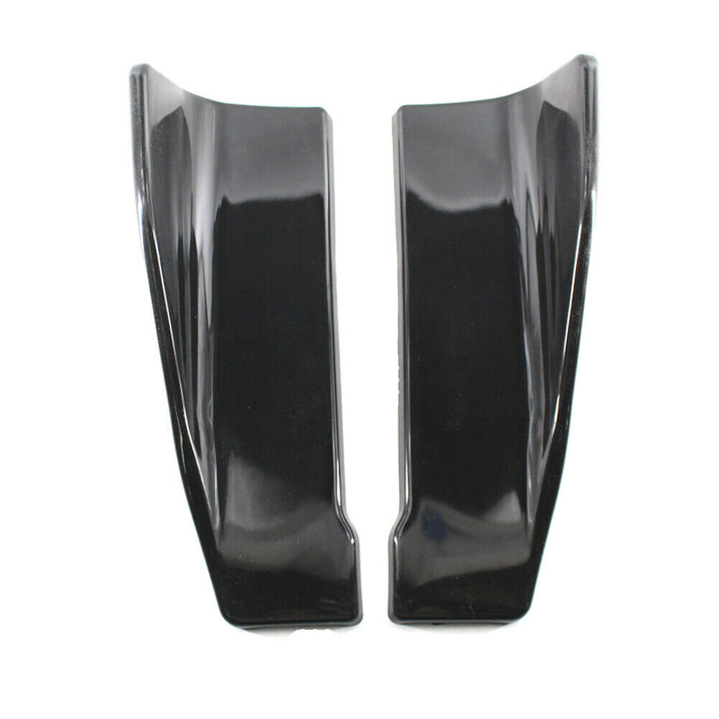 2pcs Universal Car Rear Bumper Lip Splitters Spoiler Apron Corner Protector