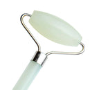 Handmade Jade Roller for Face Skin, Neck and Puffy Eyes- Natural Jade Stone