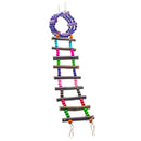 Colorful Bird Ladder Bridge Helps Birds with Balance , Durable & Flexible, Easy