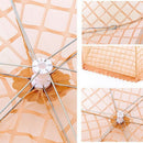 Umbrella Food Cover 1pc Kitchen Food Cover Picnic Barbecue Party Fly Mosqui F8E4