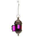 Moroccan Hanging Candle Lanterns Candlestick Decor Home, Wedding, Cafe, Bronze