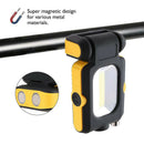 Waterproof Cob Led Work Light Rotating Bottom Auto Repair Magnet Picker Too