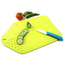 Multi-function Foldable Rinse Chop Board Cutting Chopping Board Tool Kitche H3Q9