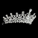 Tiara bandeau Princess Crown in Rhinestones for Wedding Bal C6L4
