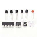 DIY Electronic Dice Kits Suite LED Circuit Kits Stable 4.5-5V Red LED Lights  Kn