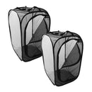 2 Pcs Foldable Insect and Butterfly Habitat House Terrarium Breeding Cage