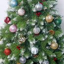 34Pcs Christmas Tree Ball Sets 6cm Christmas Decorations Wedding Party Orna