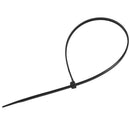 Cable ties INDUSTRIAL QUALITY Cable ties: 300x4mm Color: black Quantity: 50