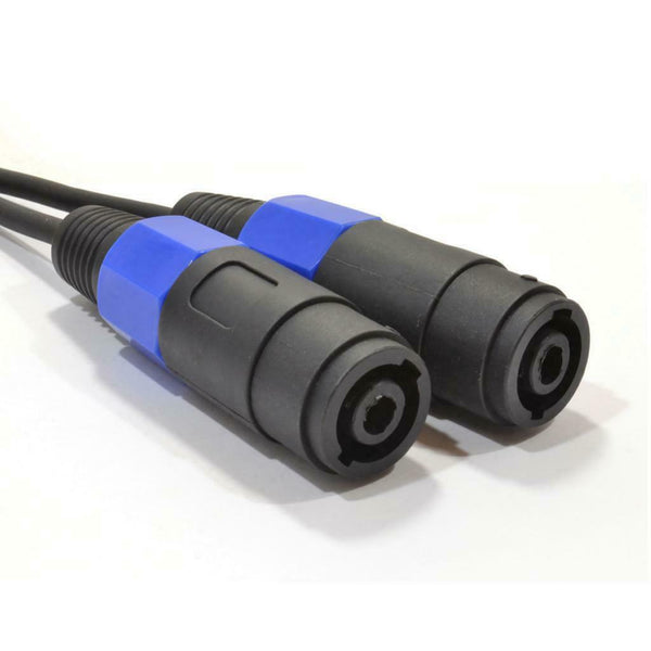 2pcs PA Splitter Male to Dual Female Speakers Cable Cord Amplifier Black