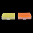 1pc Double-deck 6 Slots Weekly Pills Medicine Box Case Storage Random Color   Z