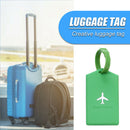 Luggage Tag Suitcase Label ID Address Holder Travel Accessories (Green) A
