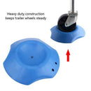 1X(Universal Tongue Jack Wheel Tire Dock Stabilizer RV Trailer Camper