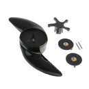 2 Leaves Electric Trolling Motor Replacement Propeller With Bolts, Prop Pins