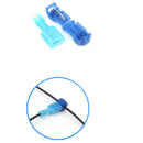 50Pcs Car Auto Quick Splice Lock Wire Crimp Terminal Electric Cable Connector .