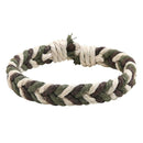 DIY Handmade Weave Rope Bracelet Colorful Ethnic Bangles Jewelry (Style 4) A