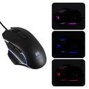 Eipln E65D Wired Mechanical Mouse USB Colorful Illuminated Gaming Mouse D6T1