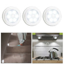 3x Infrared Motion Sensor 6 LED Light Wall Night Light White White Light