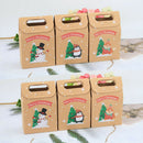 24pcs/set Gift Wrapping Bags Craft Paper Reusable Christmas Party Handheld