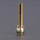 6pcs Guitar Fittings Solid String Pegs Guitar Bridge Pins Pure Copper