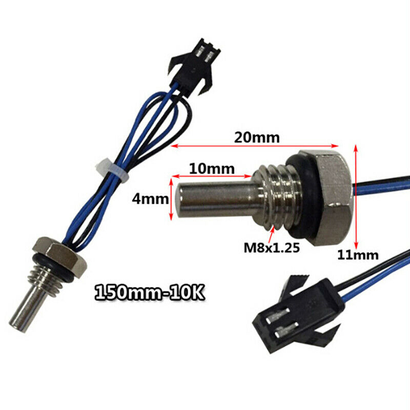 1Pc 50K Water Heater Gas Water Heater NTC Temperature Sensor Control Probe JR