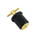 1 Inch Brass Snap Lock Drain Plug for Boats for Marine Deck Drainage