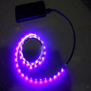 DC5V UV Ultraviolet Purple LED Strip Lights UV Lamp USB Powered_2m