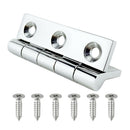 Stainless Steel Boat  Piano Hinge Marine Deck Heavy Duty Hinge with 6 Screws