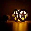 Pentagon Chinese Knot Crafts Luminous DIY Lantern Rope Hanging Ornaments