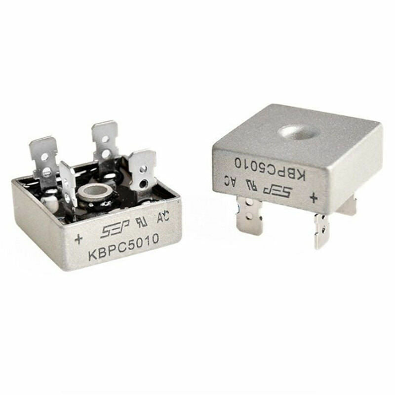 50A 1000V Metal Case Single Phases Diode Bridge Rectifier KBPC5 SE