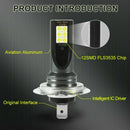 2PCS H1 200W 12000LM LED Car Fog Headlight Conversion Globes Bulbs Beam LD2004