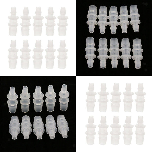 Pack 0f 20 PVC Pipe Straight Water Pipe Connector Adapter Hose Irrigation