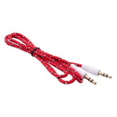 1M 3.5mm Stereo Male to Male Jack Aux Cable Audio Auxiliary Lead For Phone  I4R3