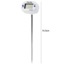 Large LCD Mini Handheld Digital Food Thermometer Probe for Kitchen BBQ Meat