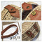 Natural Woven Straw Bag Shoulder Cross-Body Female Bag Seaside Holiday Bag  H5R6