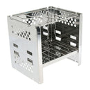 Outdoor Camping Stove Wind Shield Screen Windshield Grill Rack Gas Charcoal