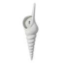 White Ceramic Pottery Sea Shell Conch Flower Vase Home Wall Hanging Decor